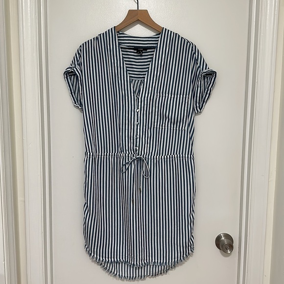 PAIGE | Haidee Stripe Shift Dress - Picture 2 of 5